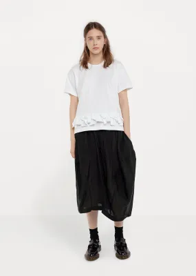 Oversized Taffeta Pant