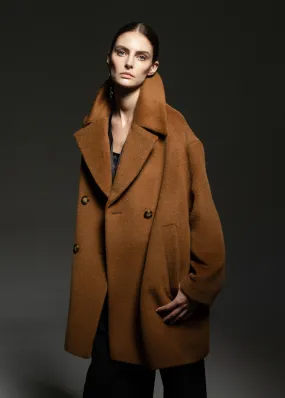 OVERSIZED TOPCOAT CAMEL