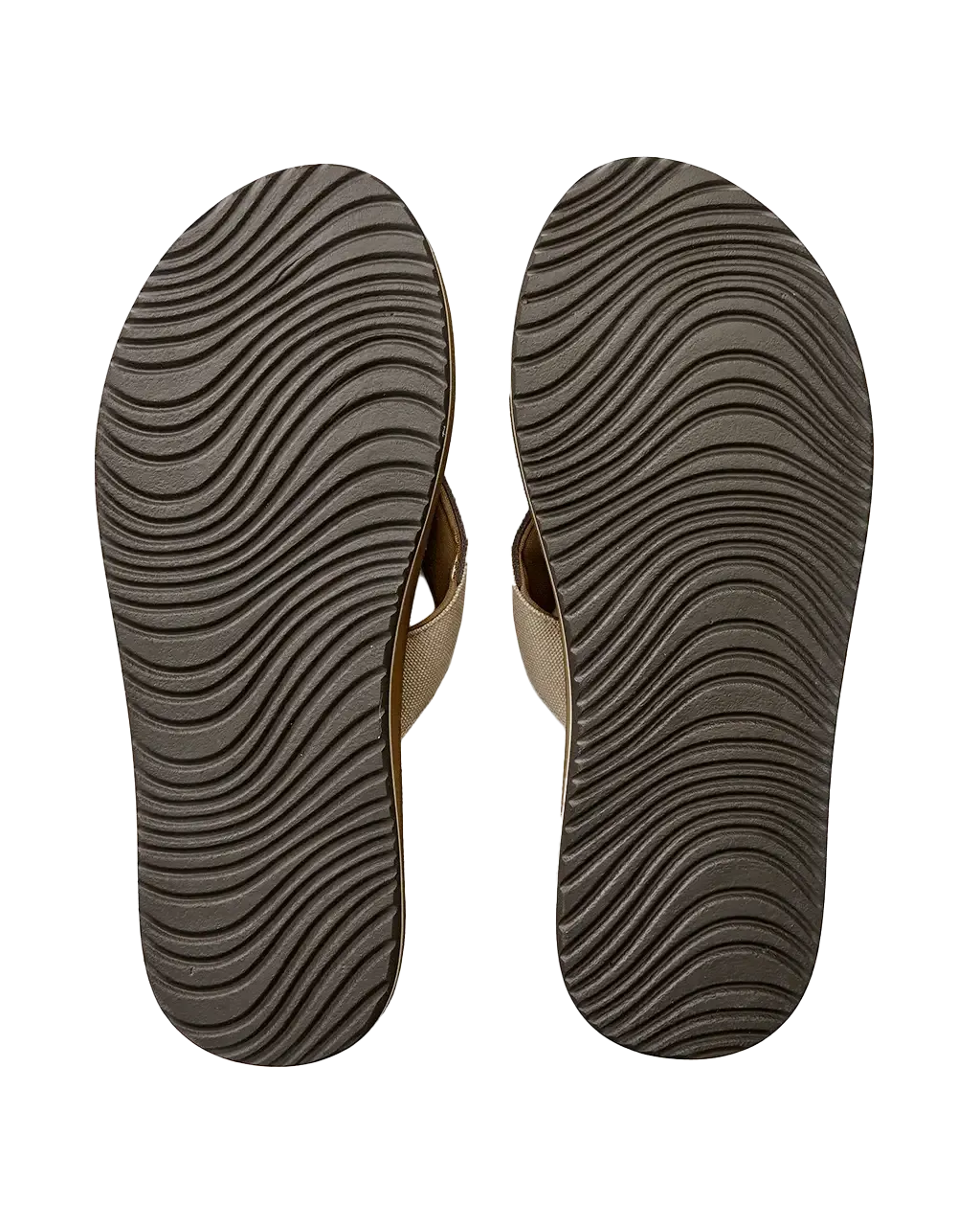 Oxford Flip Flops in Brown