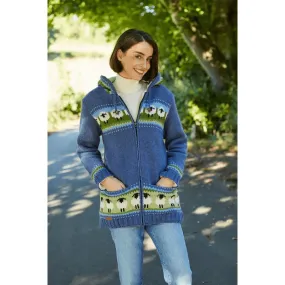 Pachamama Flock Of Sheep Wool Hoody