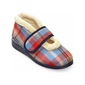 Padders Womens Slipper Hush Navy Combi