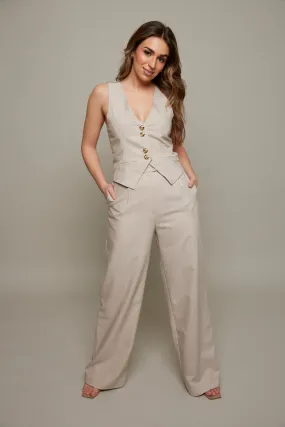 Paisley Wide Leg Trousers