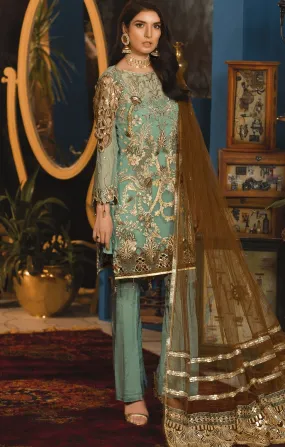 Pakistani suit with pants for women # P2679