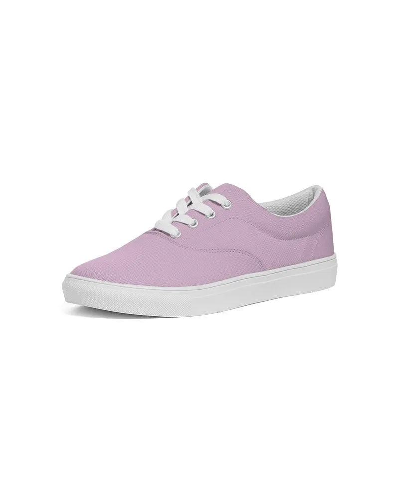 Pale Pastel Magenta Purple Men's Canvas Sneakers | Men's | Bright Pale Pastel Magenta Purple | C8M30Y0K0