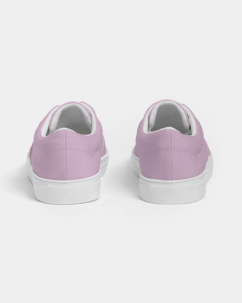 Pale Pastel Magenta Purple Men's Canvas Sneakers | Men's | Bright Pale Pastel Magenta Purple | C8M30Y0K0