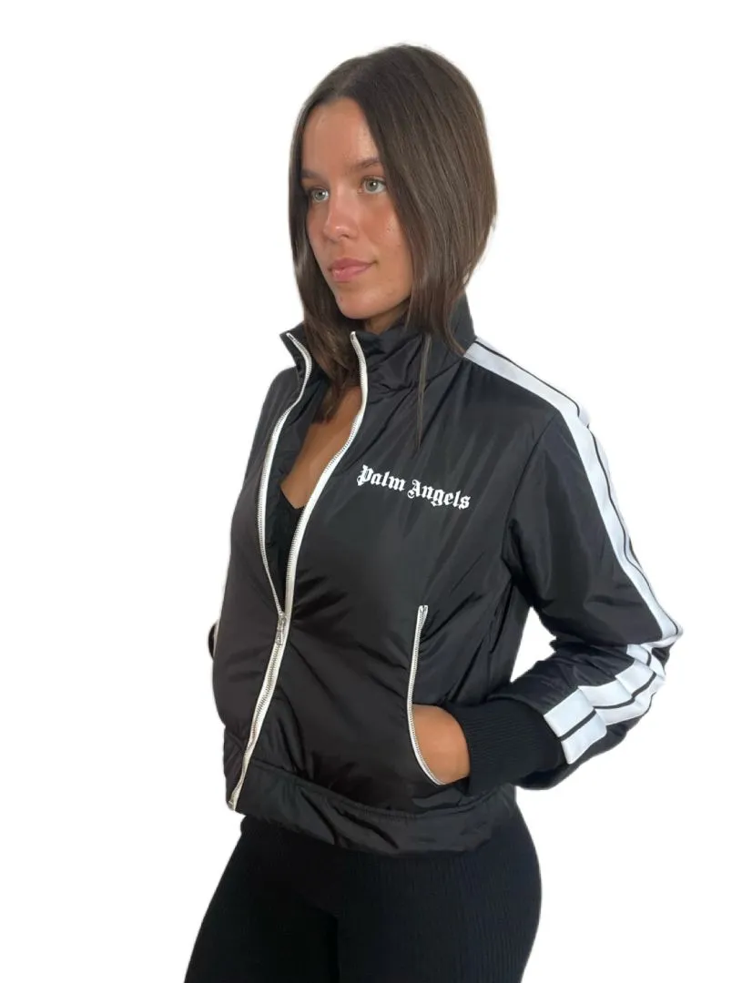 Palm Angels Light Weight Puffer Black/White Size S