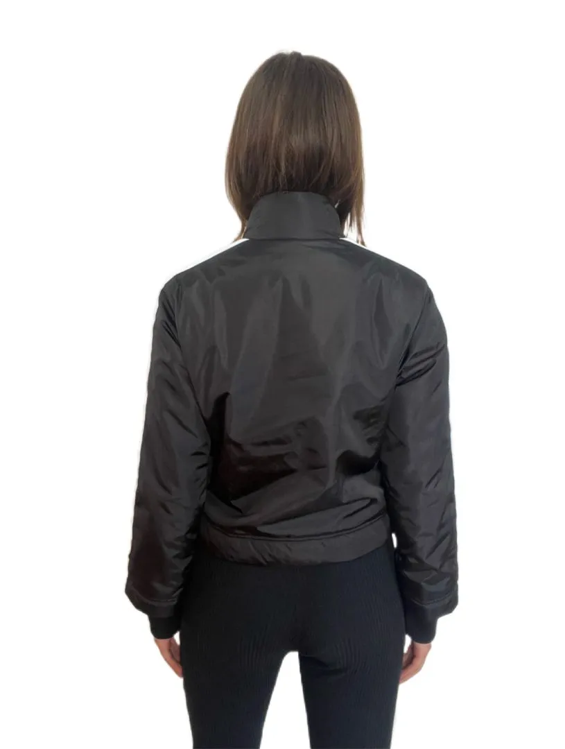 Palm Angels Light Weight Puffer Black/White Size S