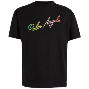 Palm Angels Miami Logo Tee Black