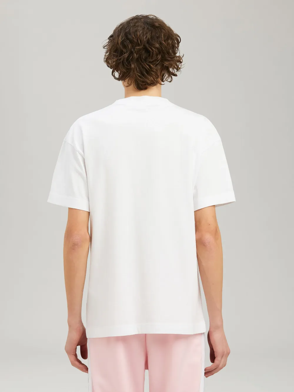 Palm Angels Miami Sprayed Logo Tee White