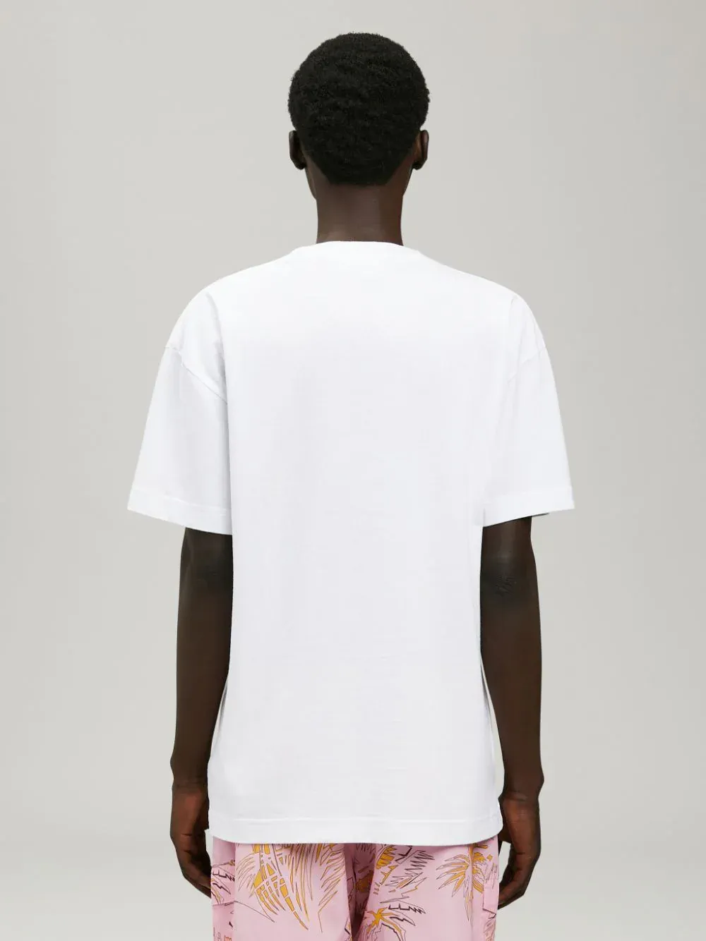 Palm Angels Paris Sprayed Logo Tee White