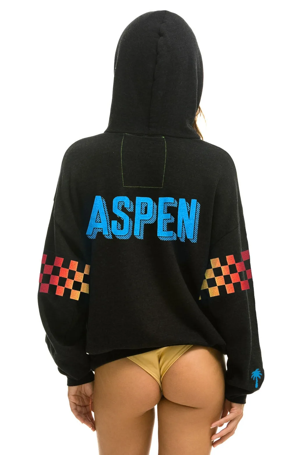 PALM TREE FESTIVAL ASPEN 2023 PULLOVER HOODIE RELAXED - BLACK