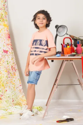 Palm Tree Graphic Boys T-Shirt