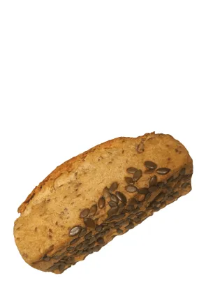 Pan de molde integral con pipas de calabaza