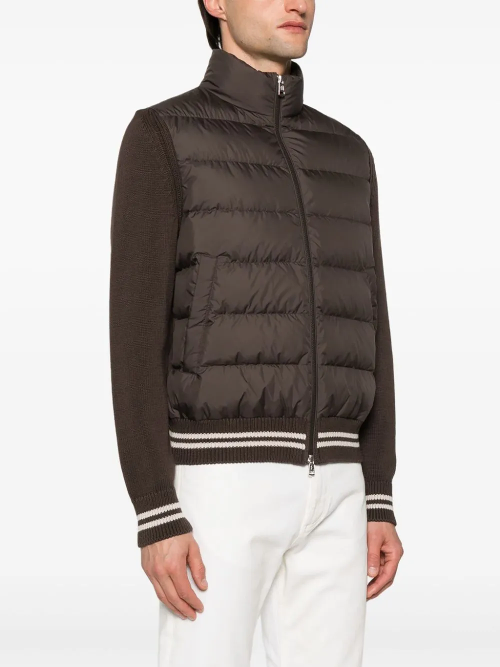 panelled-design jacket