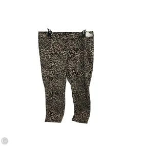 Pants Chinos & Khakis By J. Crew In Animal Print, Size: 14