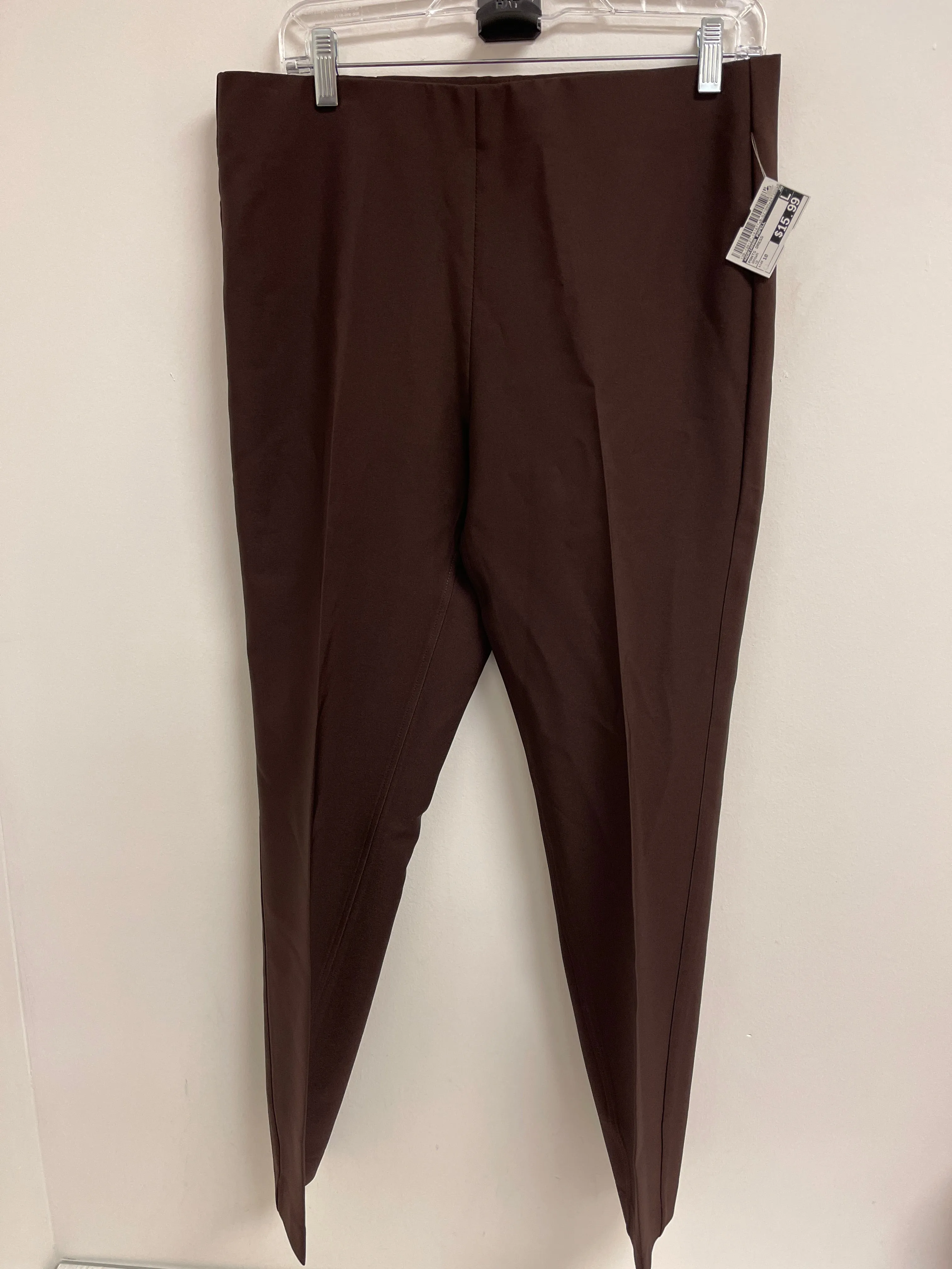 Pants Dress By Adrianna Papell In Brown, Size: 10
