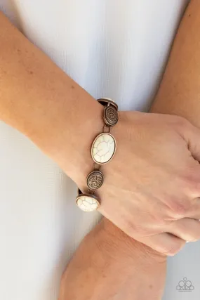 Paparazzi Bracelet ~ Cactus Country - Copper