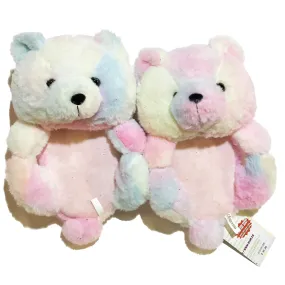 Pastel Bear Soft Slippers