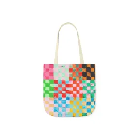 Pastel Checkerland Tote