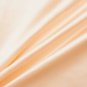 Pastel Peach Stretch Satin