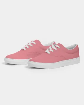 Pastel Pink Women's Canvas Sneakers | Women's | Bright Pastel Pink | C0M60Y30K0