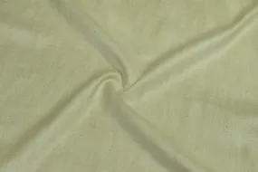 Pastel Yellow Plain Matka Silk Fabric