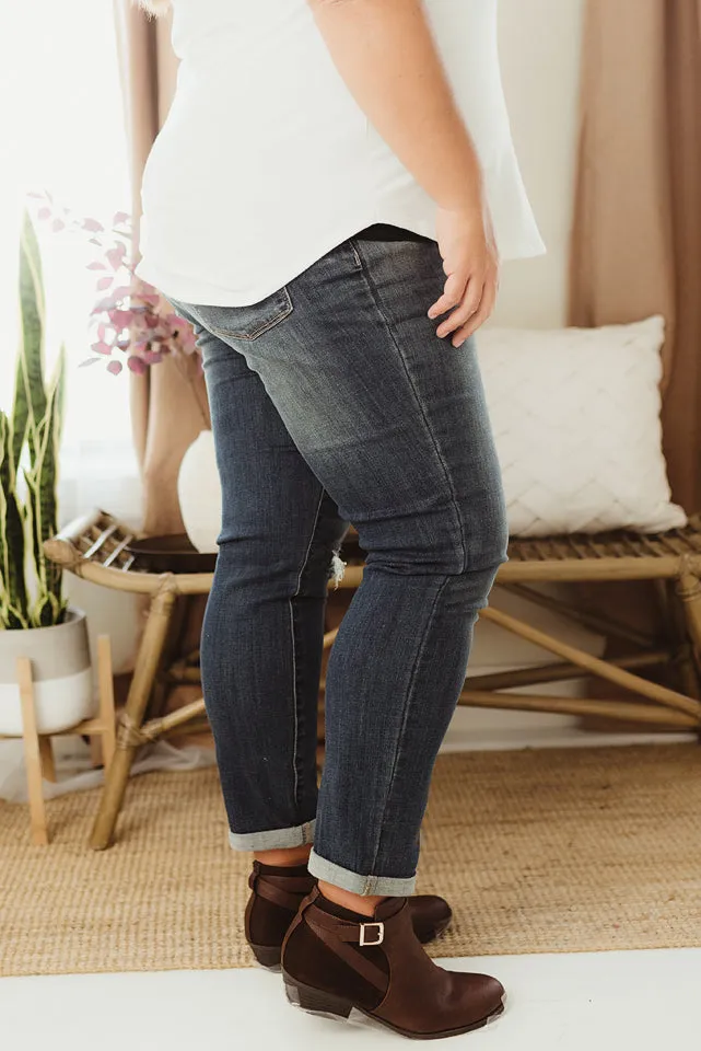 Patch Boyfriend Jeans