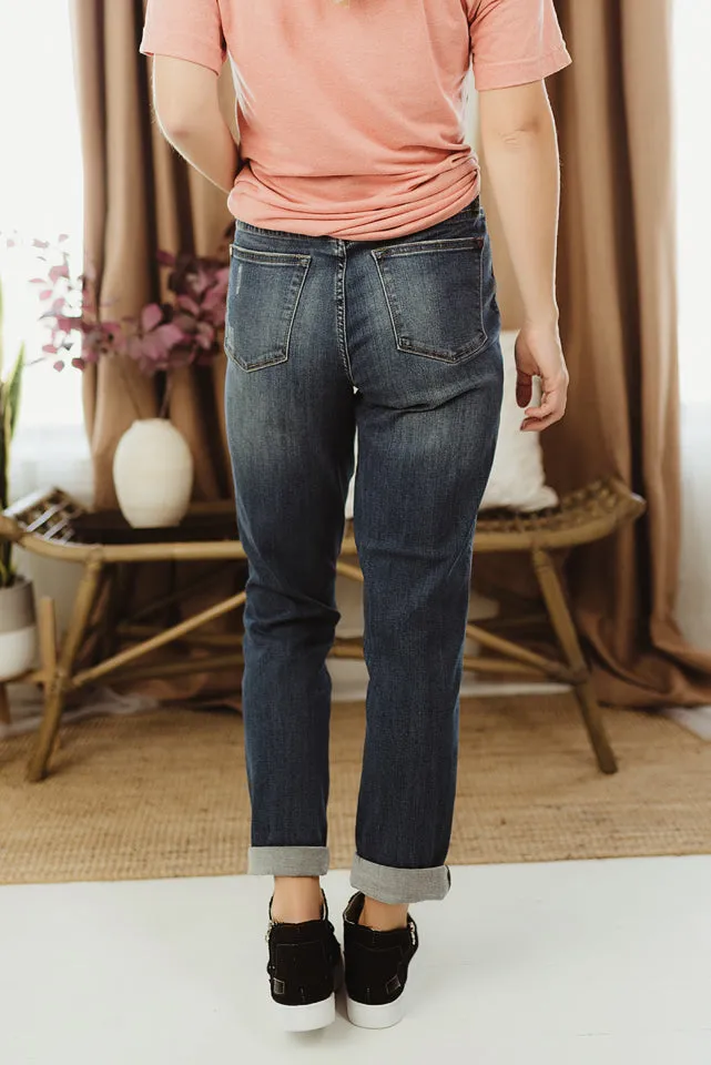 Patch Boyfriend Jeans
