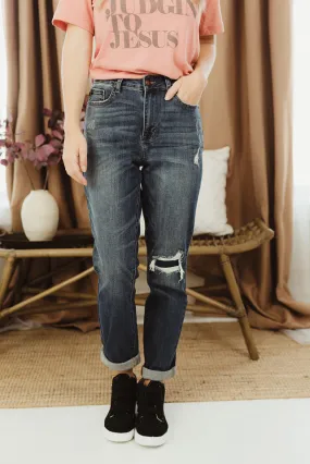 Patch Boyfriend Jeans