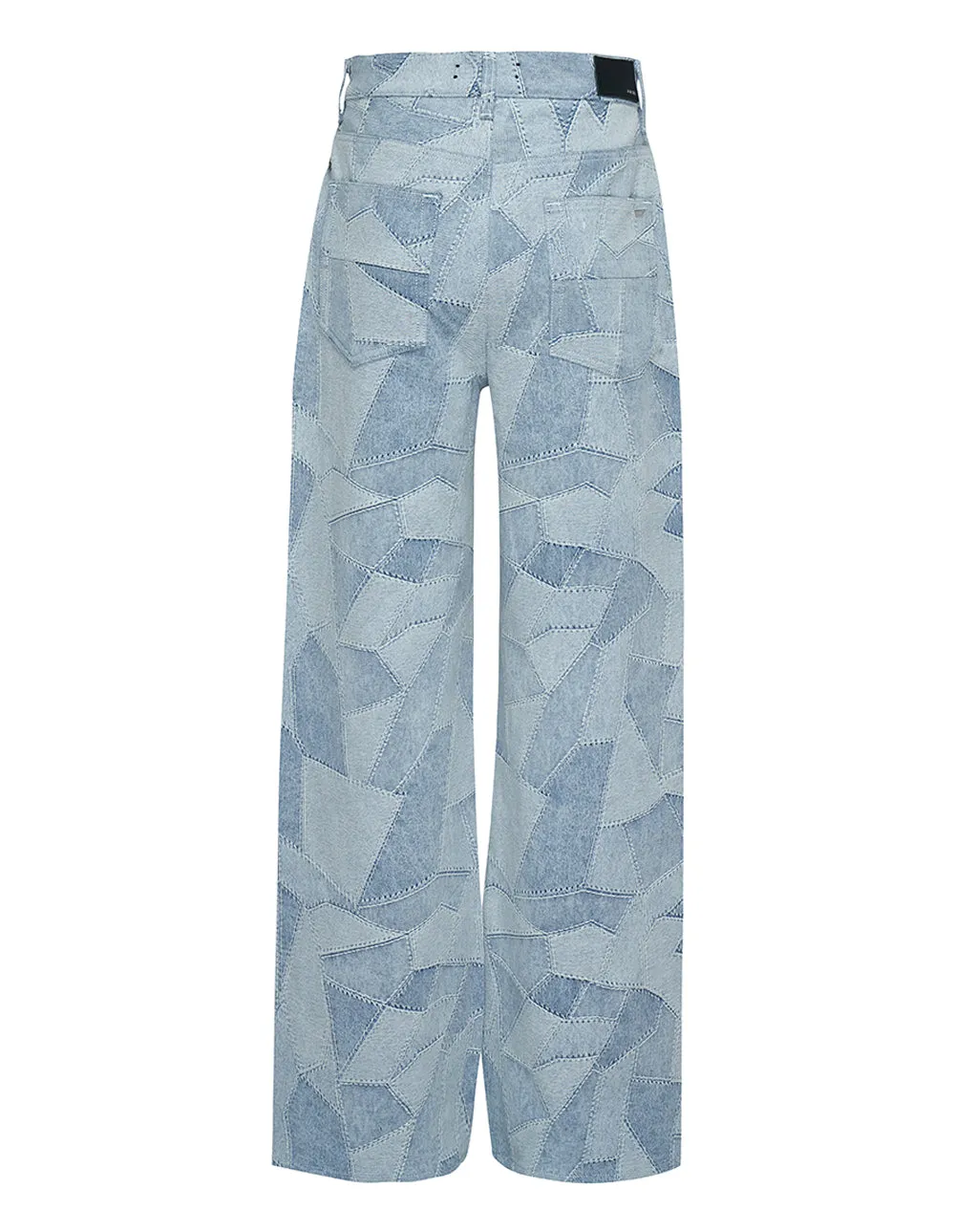 Patchwork Baggy Pants