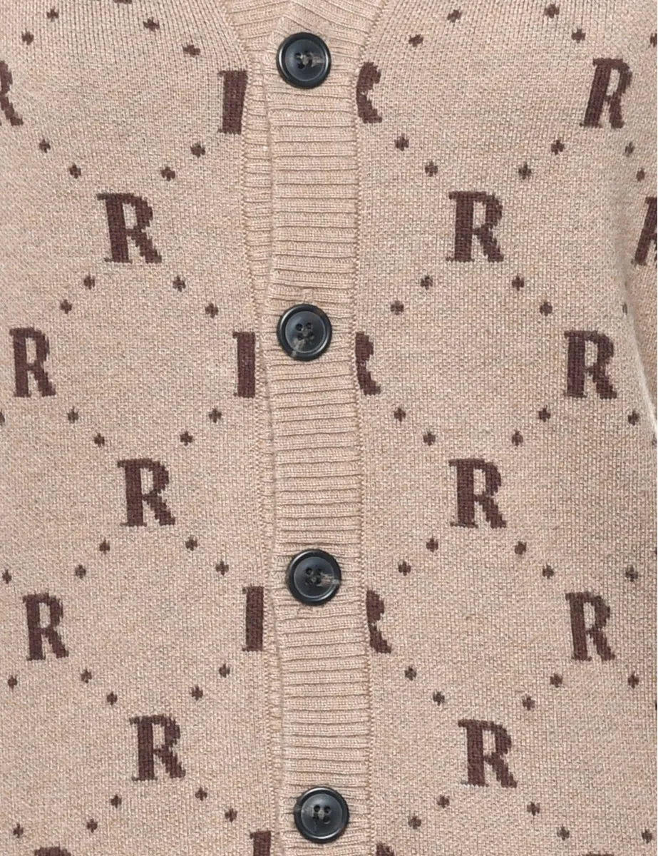 Patterned Cardigan - S