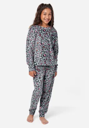 Patterned Jogger Sleep Set