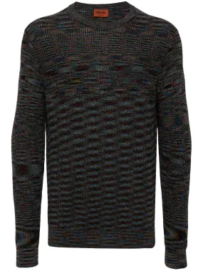 Patterned Knit Sweater