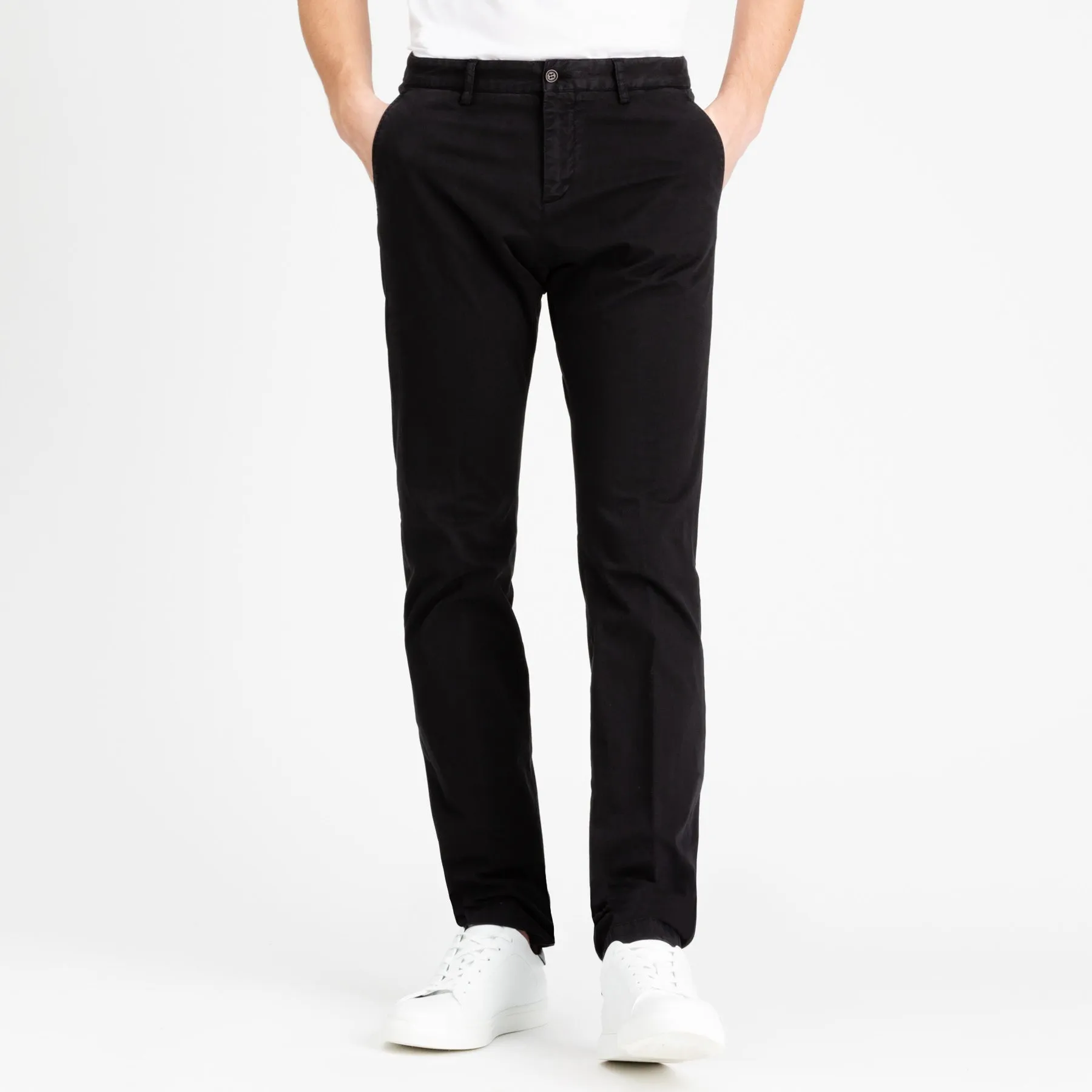 Paul & Shark Trousers Regular Fit Chino | Black