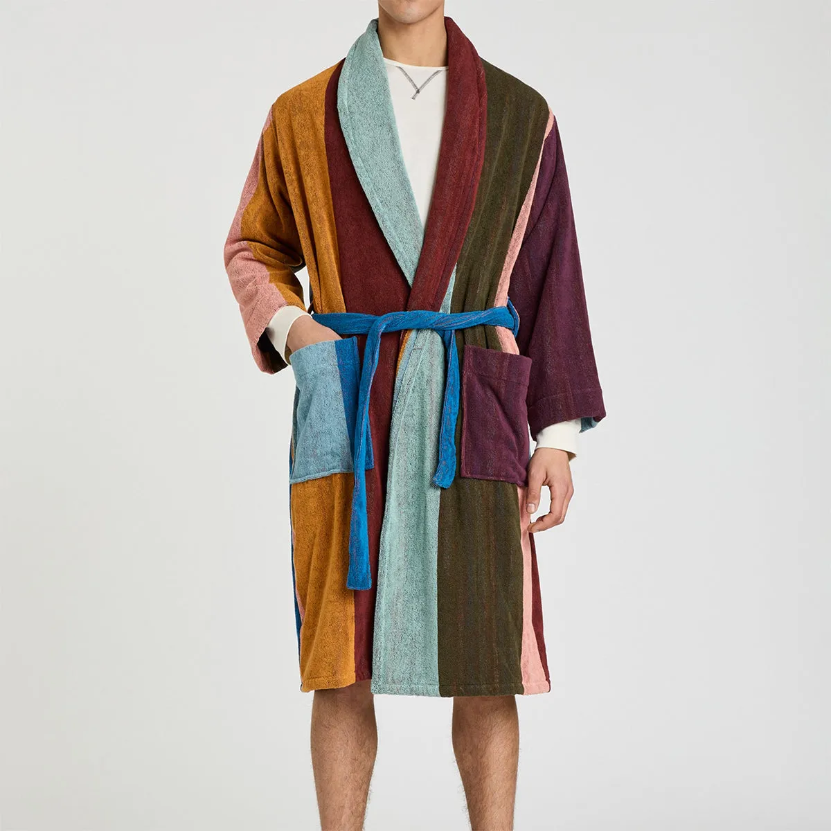 Paul Smith - Men's Artist Stripe Dressing Gown
