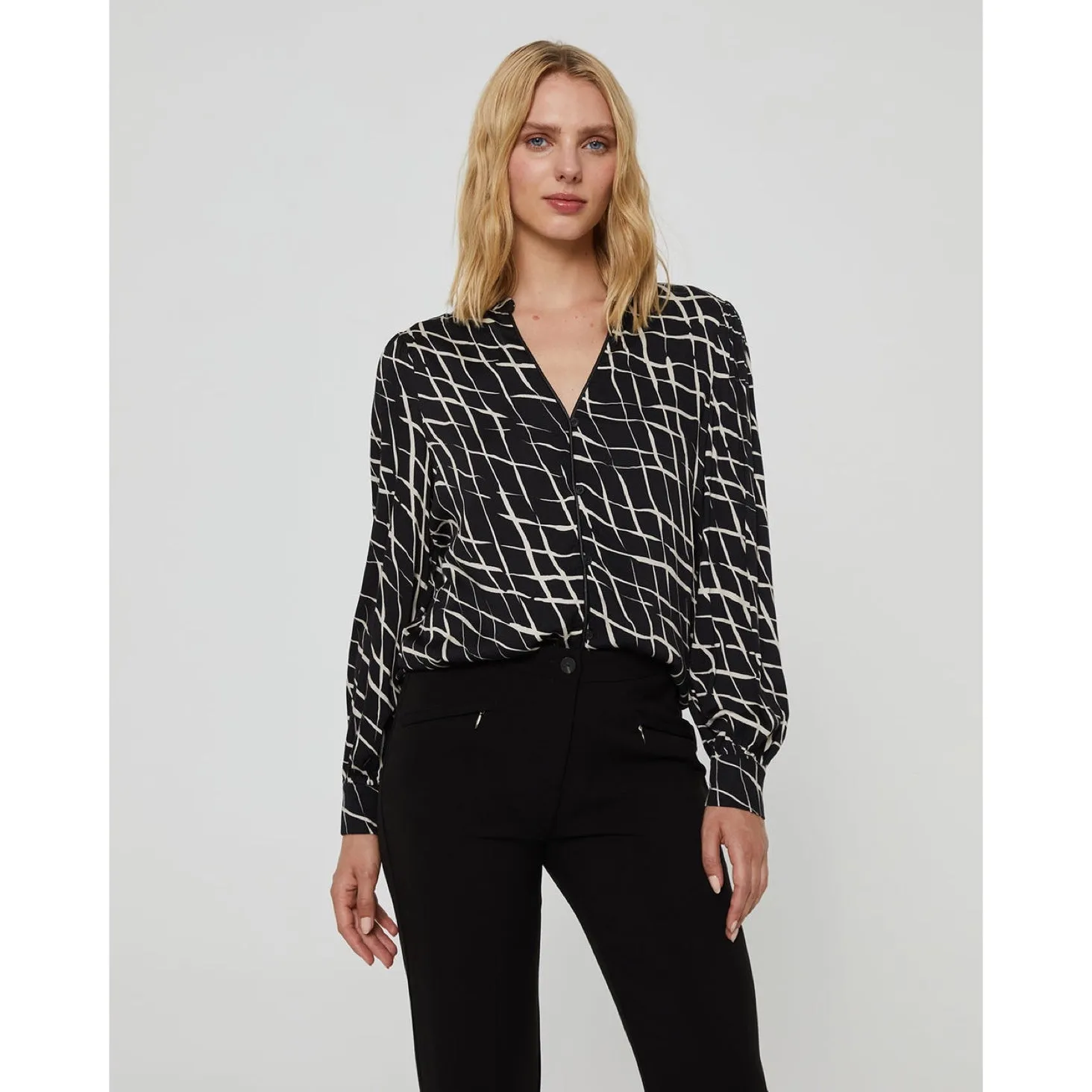 Paz Torras Printed Blouse