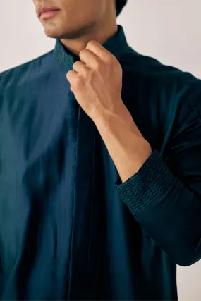 Peacock Blue Kurta set