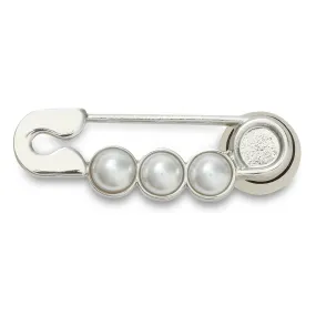 Pearl Safety Pin Jibbitz