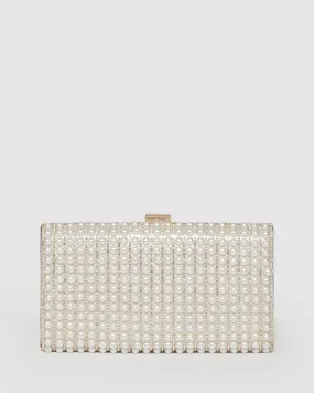 Pearl Thalia Hardcase Clutch Bag
