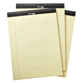 Pen   Gear Legal Pads, Canary Paper, 50 Sheets, 3 Count per Pack