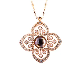 Pendant with Heart Adornments in "Cookie Dough" *Preorder*