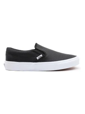 Perf Leather Slip On Shoes