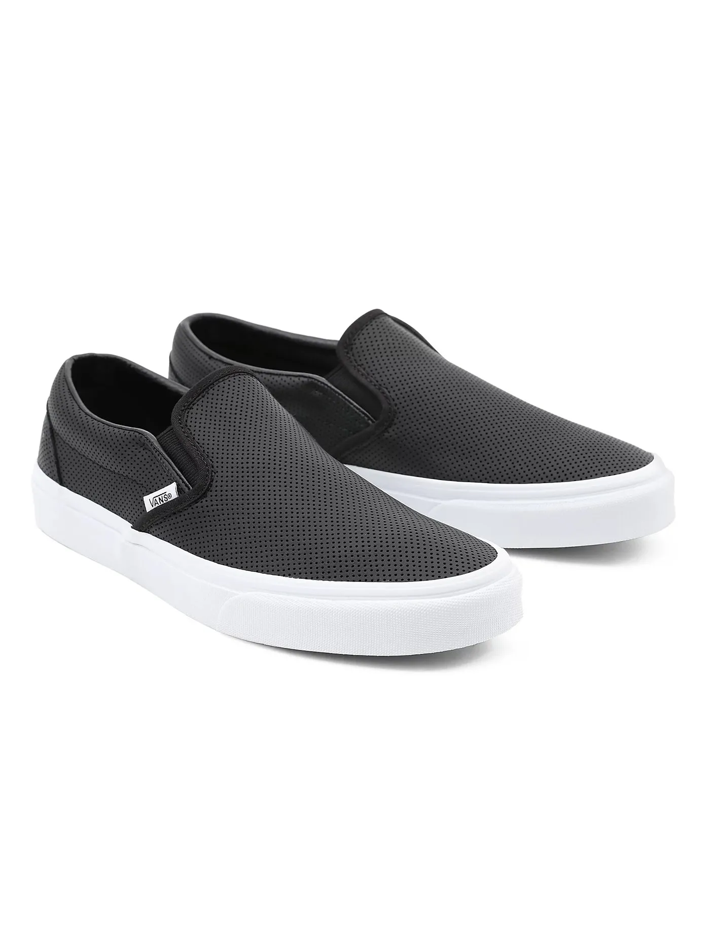 Perf Leather Slip On Shoes