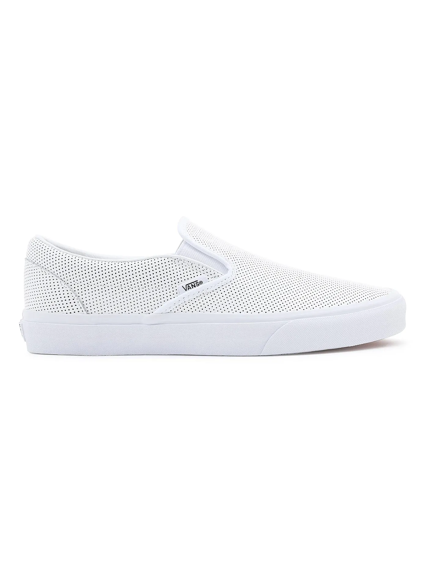 Perf Leather Slip On Shoes