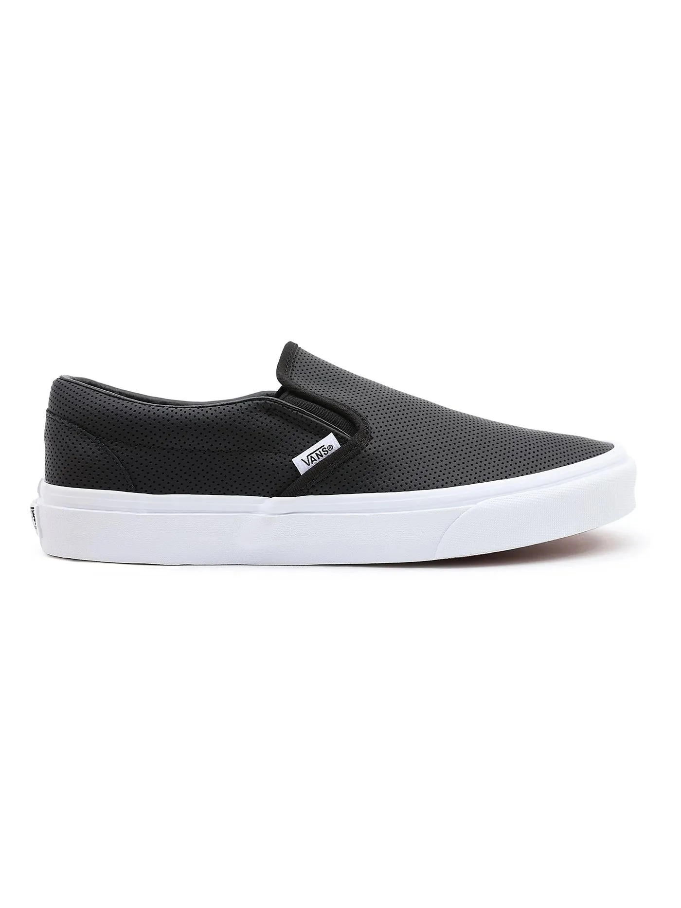 Perf Leather Slip On Shoes