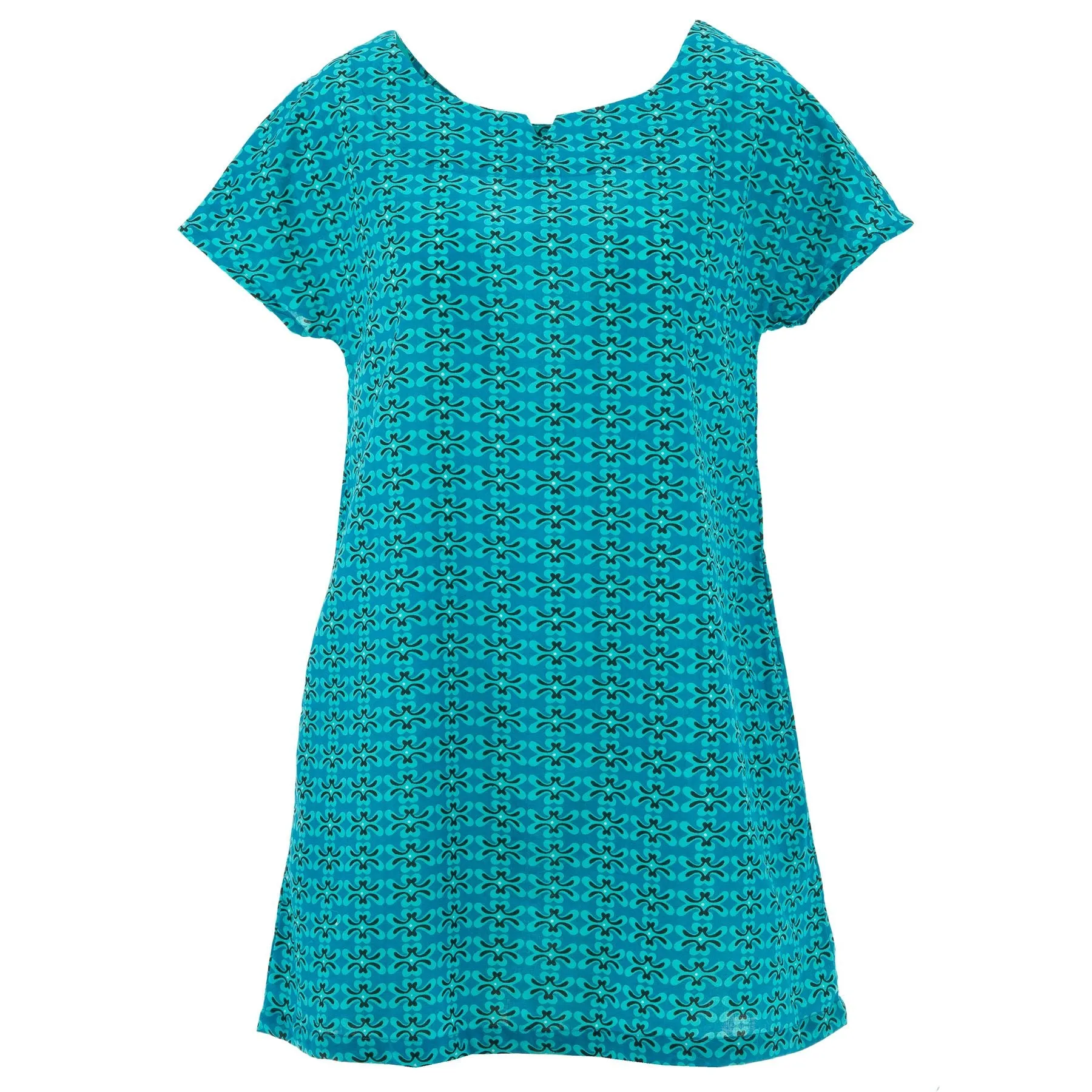 Perfect Shift Pocket Dress - Aqua Oasis