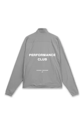 PERFORMANCE CLUB 1/4 ZIP JACKET - GREY