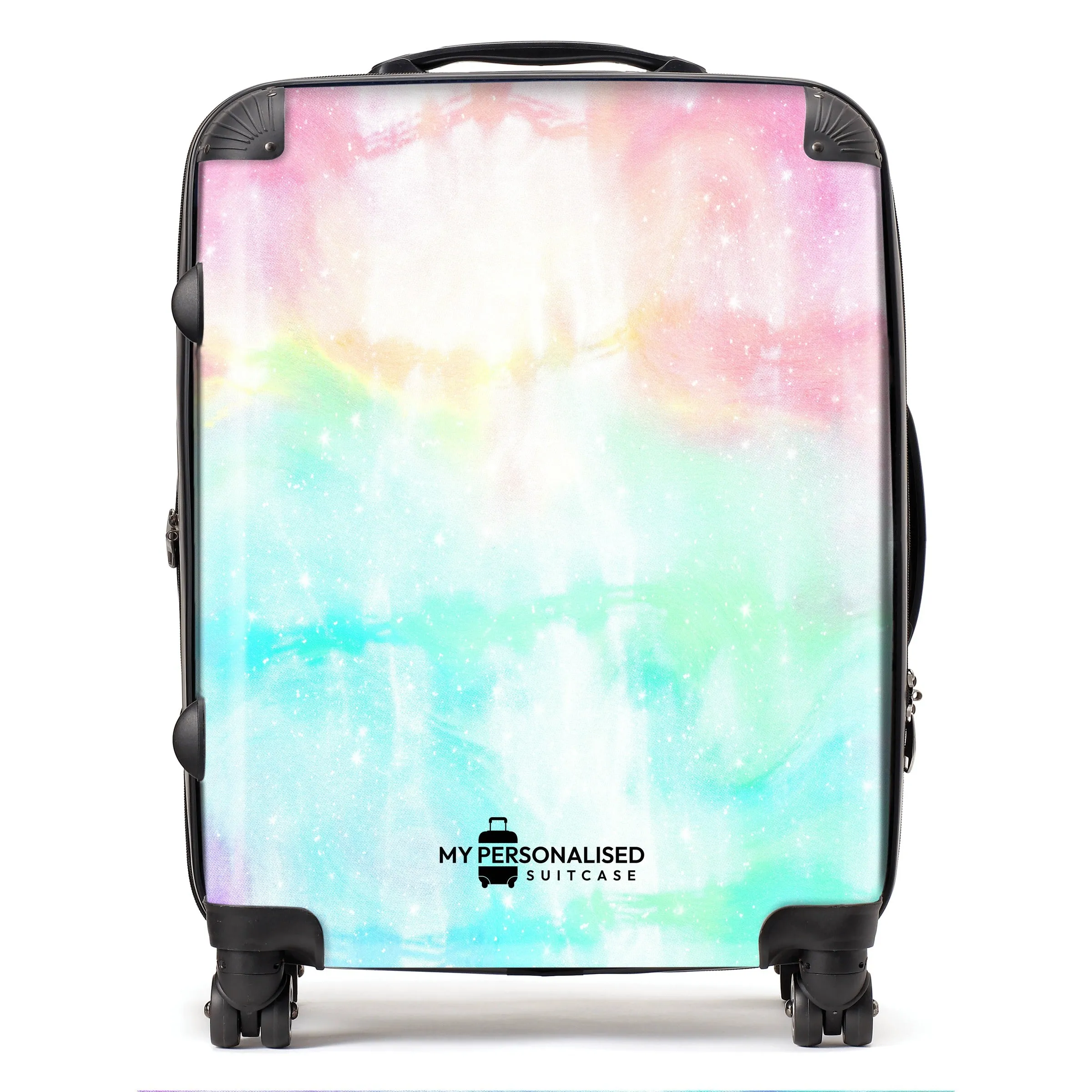 Personalised Pastel Tie Dye Suitcase - 3