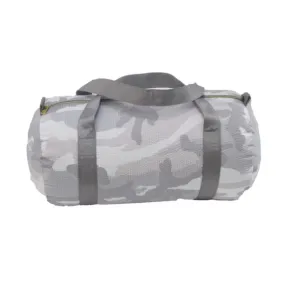 Personalized Seersucker Snow Camo Duffel Bag