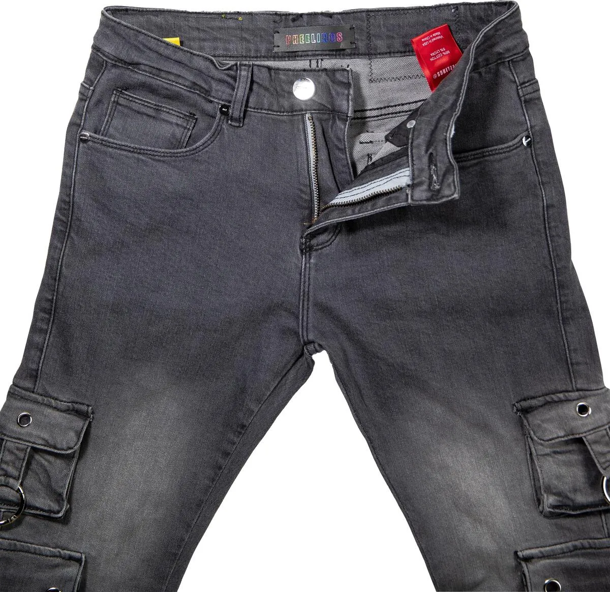 Pheelings-Auhl Aologne Cargo Pants-Grey